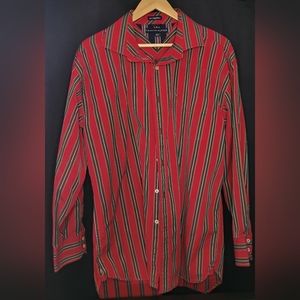 Tommy Hilfiger 2ply buttonup striped shirt XL